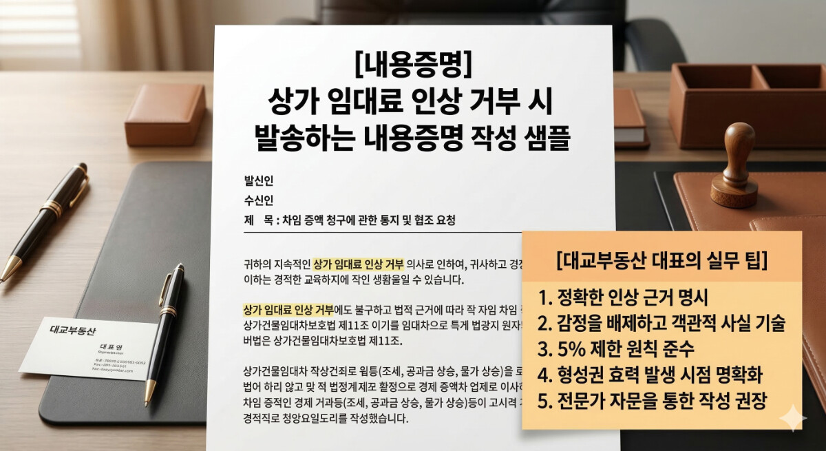 상가 임대료 인상 거부 시 대처 방법과 공인중개사가 알려주는 실전 노하우 - 팩토리 김사장의 부동산 개발 및 공장·토지 중개 실무