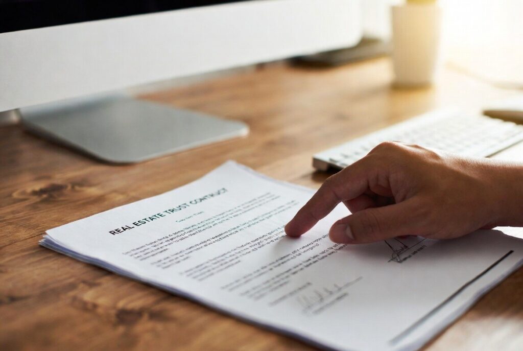 부동산 신탁 재산보호 계약 시 수익자 동의 조항을 확인